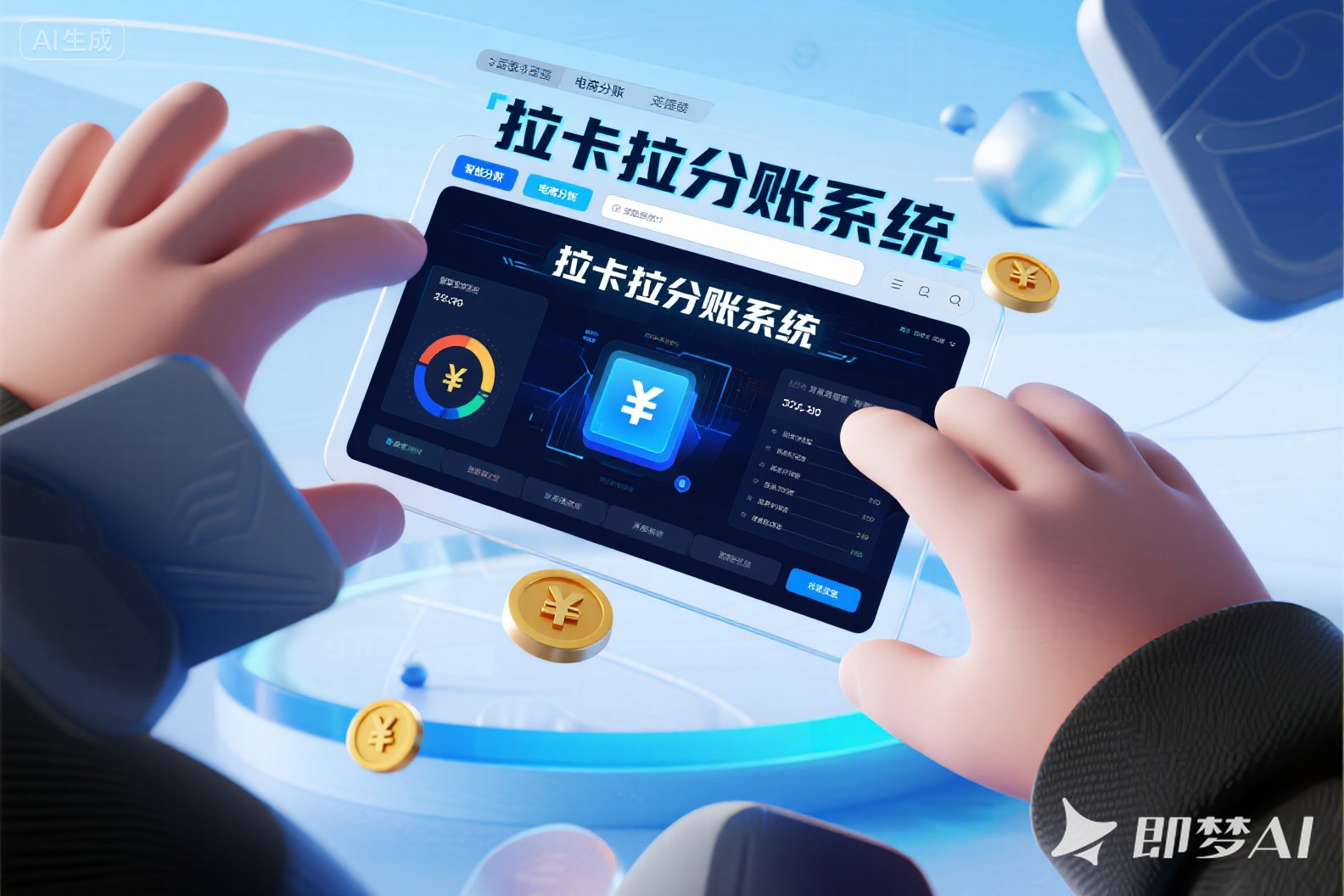拉卡拉分账通-帮助企业实现自动智能分账